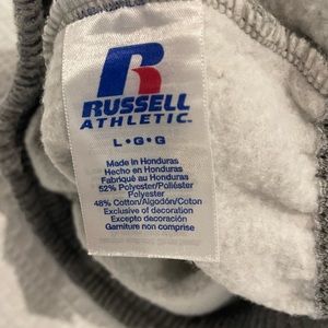 Large grey sweat pants